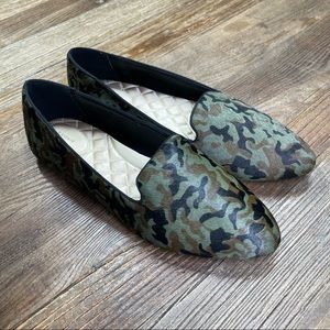New ~ Birdies The Blackbird In Camo Calf Hair Size 12